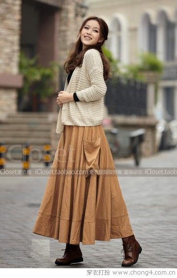 瘦臉V領(lǐng)秋裝揭秘