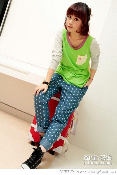 青春洋溢套頭衫