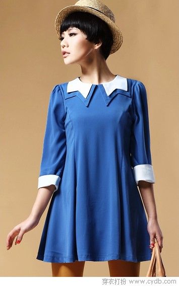 瘦瘦的 感覺穿出來