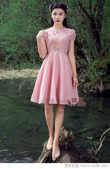 留一抹清涼在裙擺