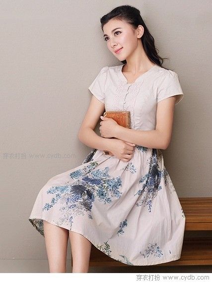 留一抹清涼在裙擺