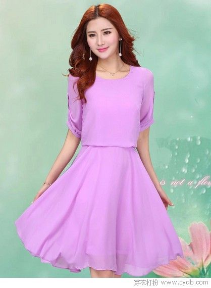 留一抹清涼在裙擺