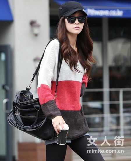韓網(wǎng)百搭時(shí)尚潮服顯瘦美搭