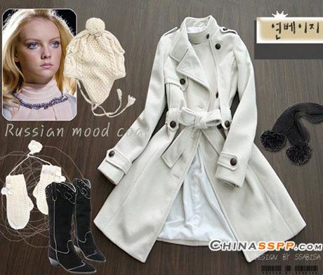 靚色羊呢大衣 今冬很流行的時(shí)尚女性之選